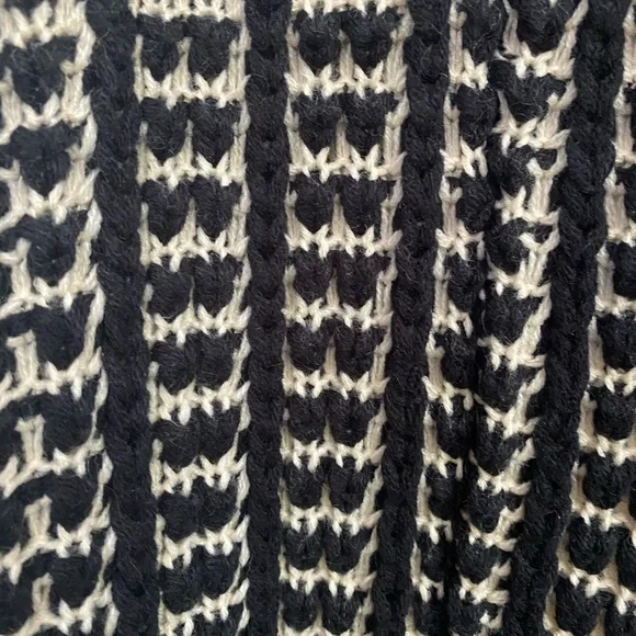 QED London Open Front Knit Cable Cardigan Size Large - Picture 7 of 9